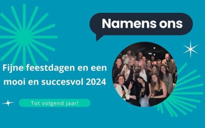 Fijne feestdagen en een mooi en succesvol 2024! Namens team Bureau Fris